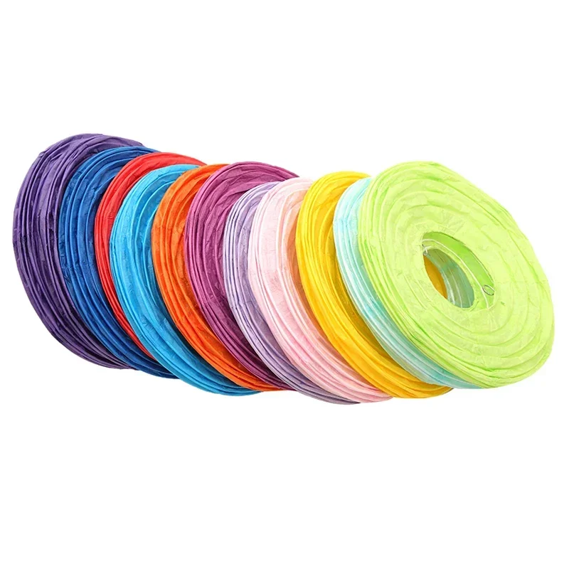 Japanese Lantern Paper - Lanternas de papel chinesas multicoloridas 15-20-25-30-35-40cm