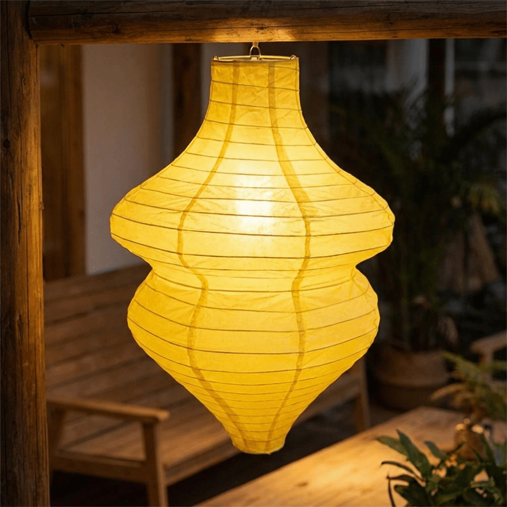 Japanese Lantern Paper - Lanterna Criativa Vintage em Forma de