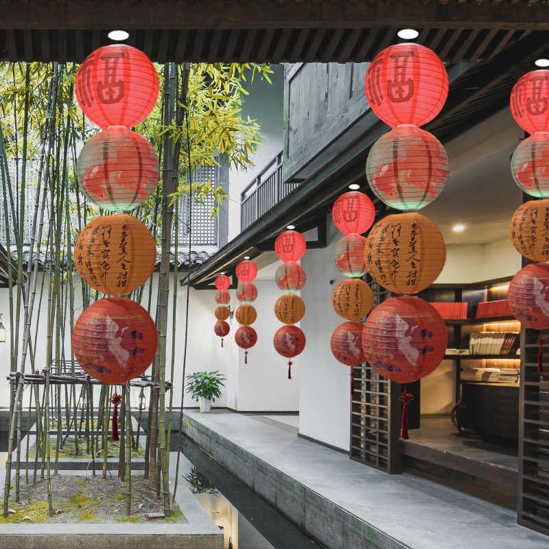 1 peça Lanterna de Papel Estam - Japanese Lantern Paper avaliação e preço