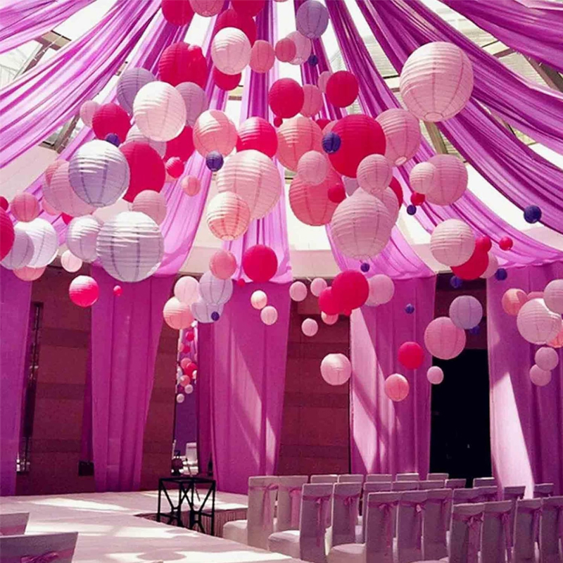12 pçs lanterna de papel decor - Japanese Lantern Paper avaliação e preço