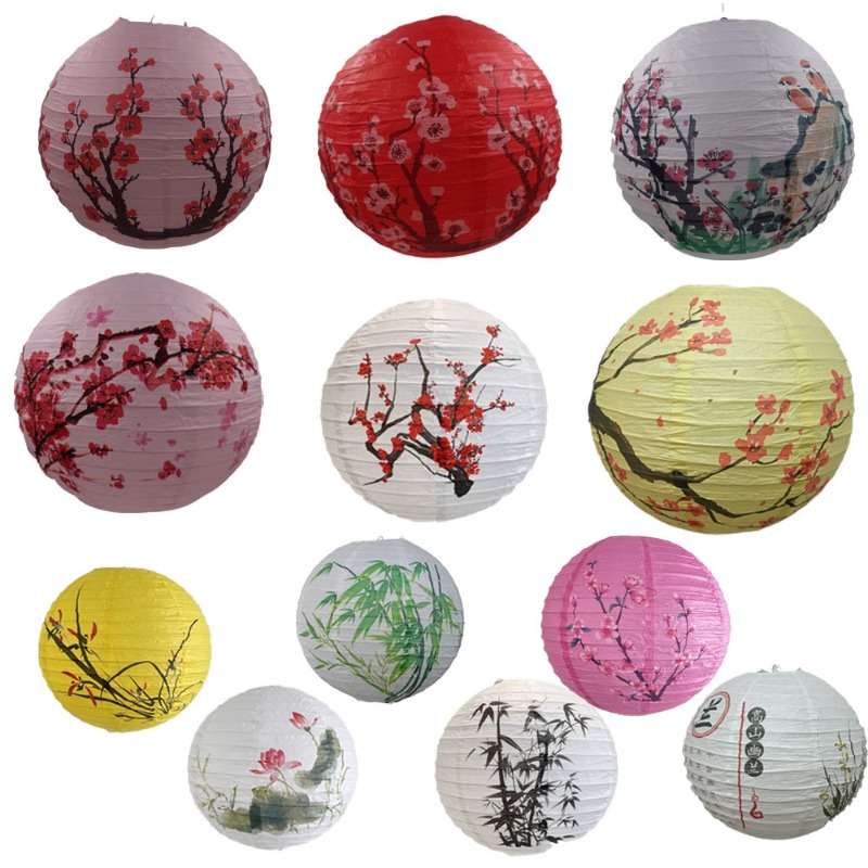 Lanterna de Papel Estampada de - Japanese Lantern Paper avaliação e preço