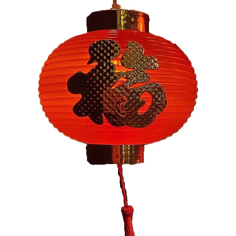 Ano novo lanterna led cordas d - Japanese Lantern Paper avaliação e preço