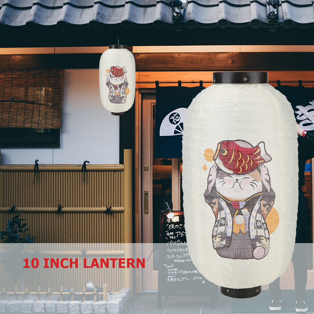 Lucky cat-lanterna estilo japo - Japanese Lantern Paper avaliação e preço
